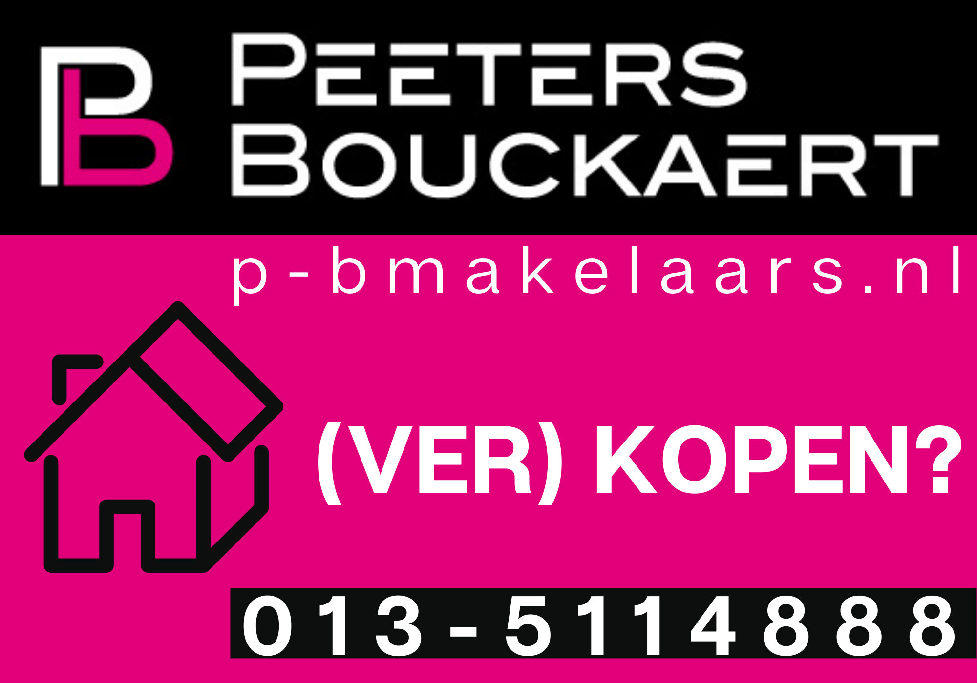 Kantoor foto van Peeters-Bouckaert Makelaars, actief regio Tilburg