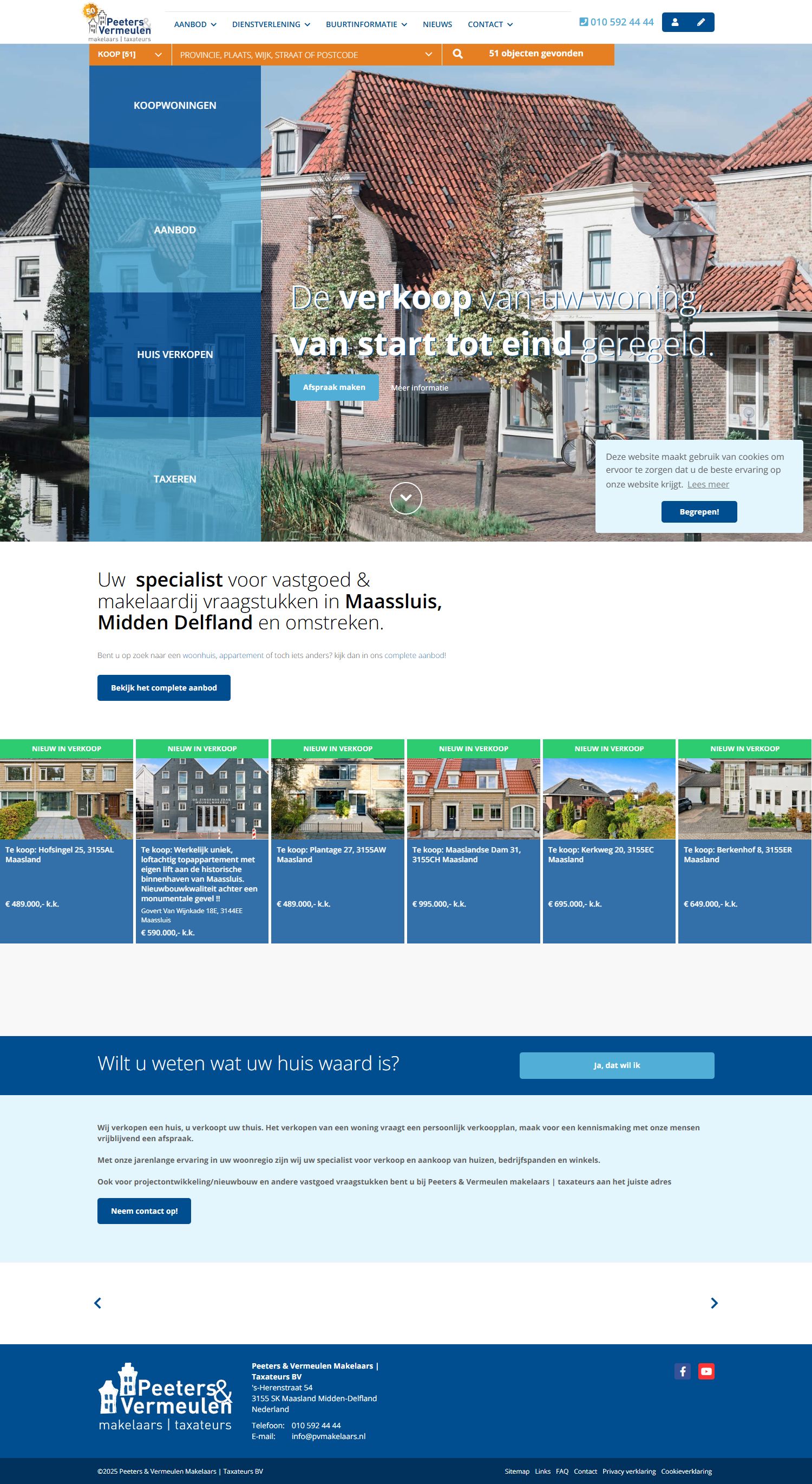 Kantoorfoto Peeters & Vermeulen Makelaars | Taxateurs