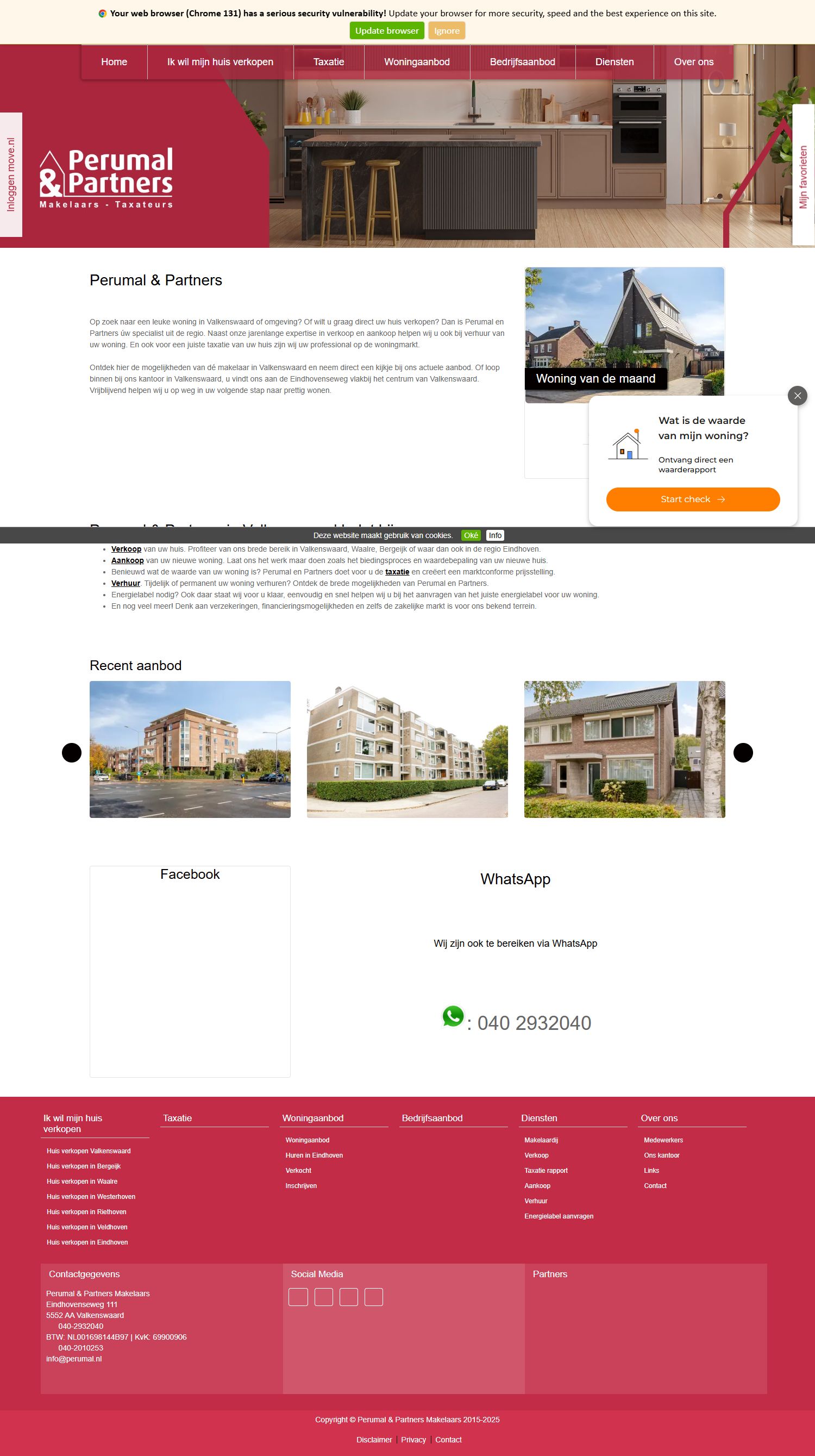 Photo de bureau Perumal & Partners Makelaars