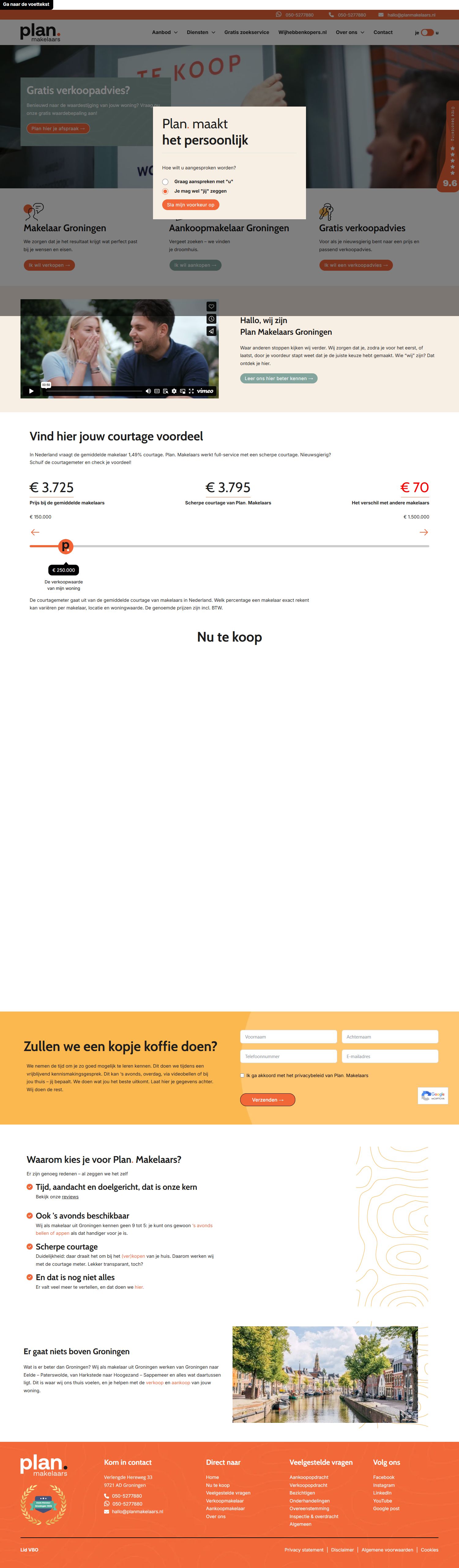 Bürofoto von Plan Makelaars Groningen