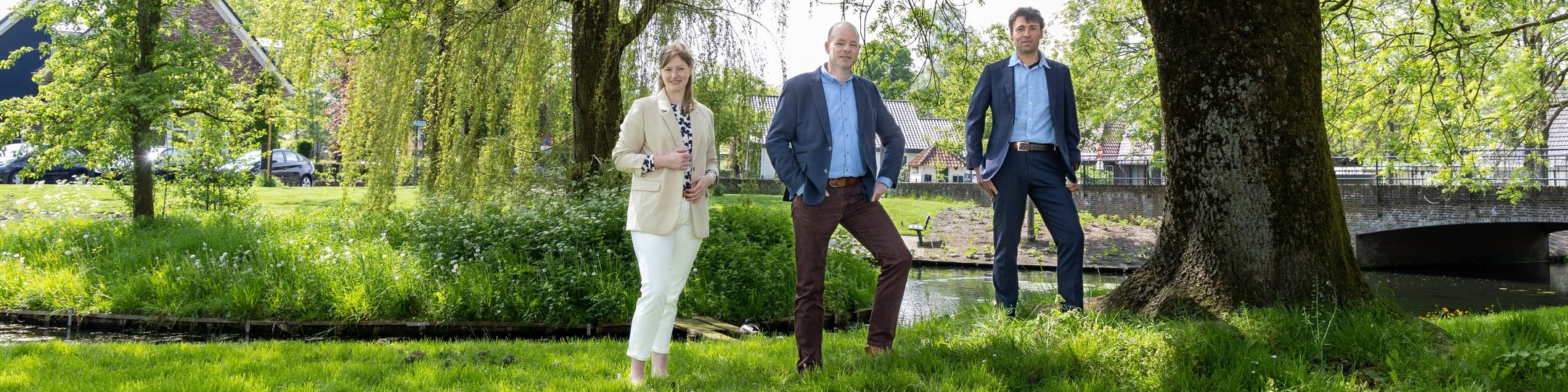 Team foto van PostHuis makelaardij & taxatie