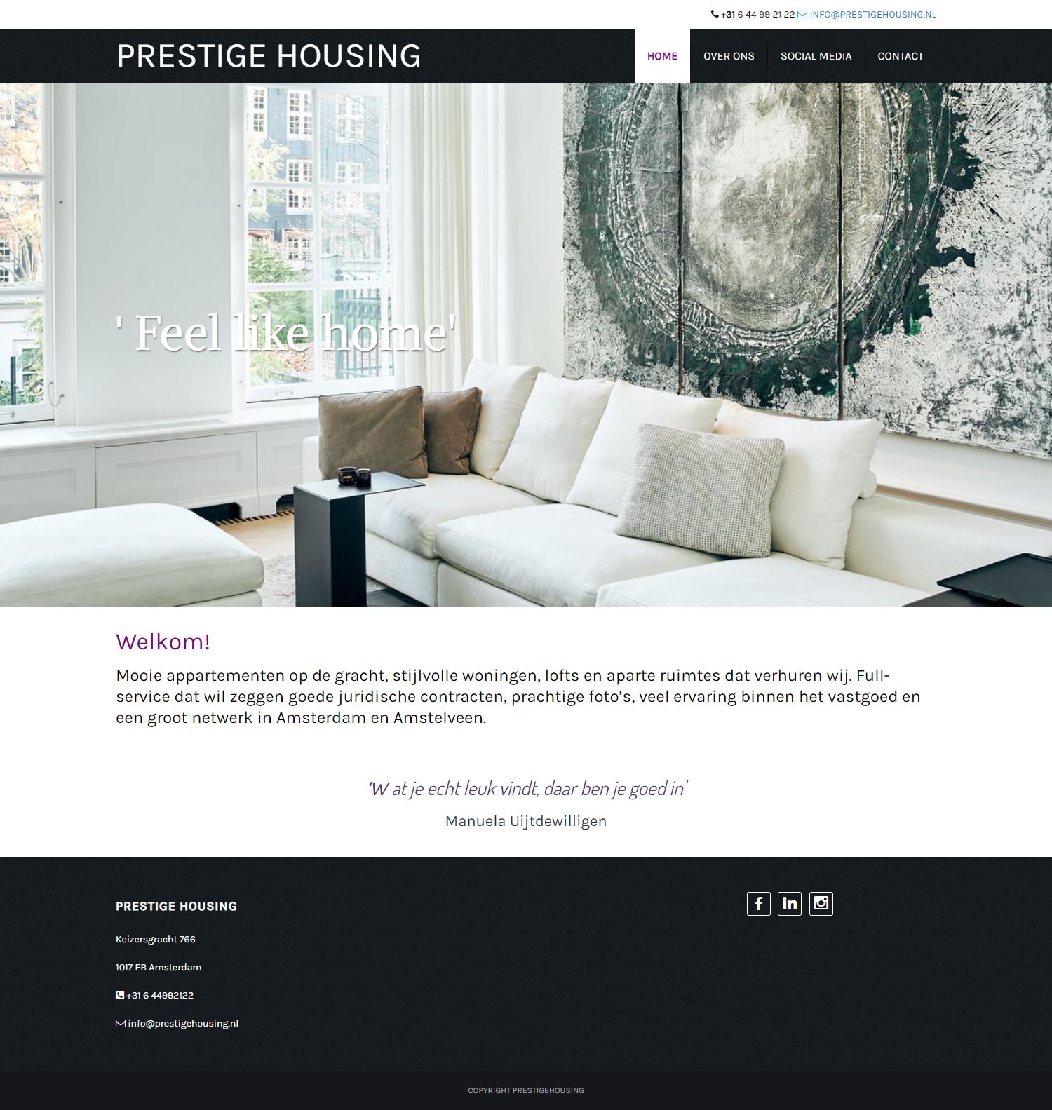 Kantoorfoto Prestige Housing