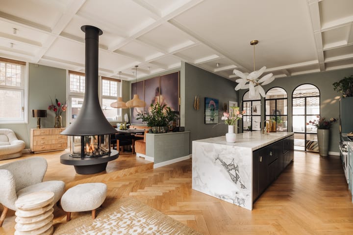 Prins Hendriklaan 49A in Amsterdam Foto