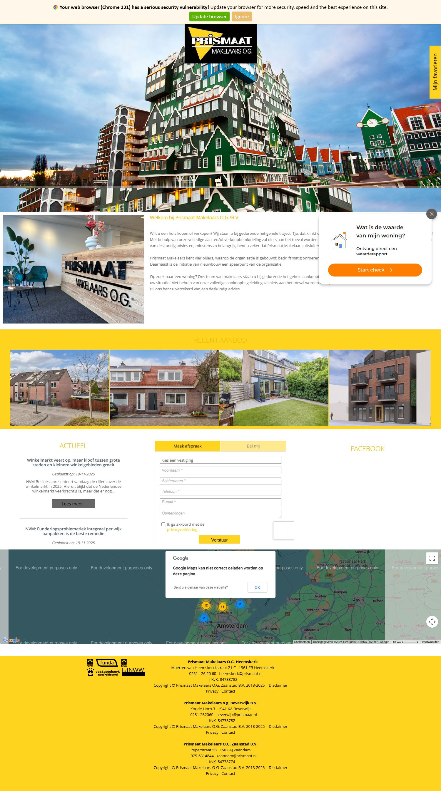 Photo de bureau Prismaat Makelaars Heemskerk