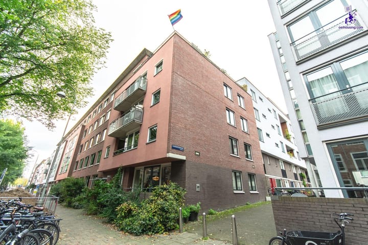 Rapenburgerstraat 114 in Amsterdam foto