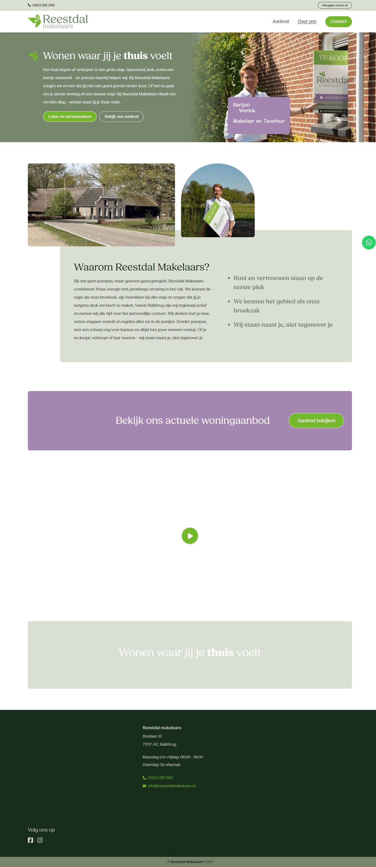 Kantoorfoto Reestdal Makelaars