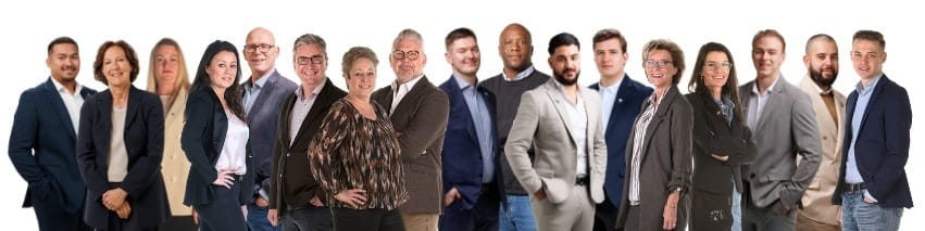 Team foto van REMAX Makelaarskantoor Huibers