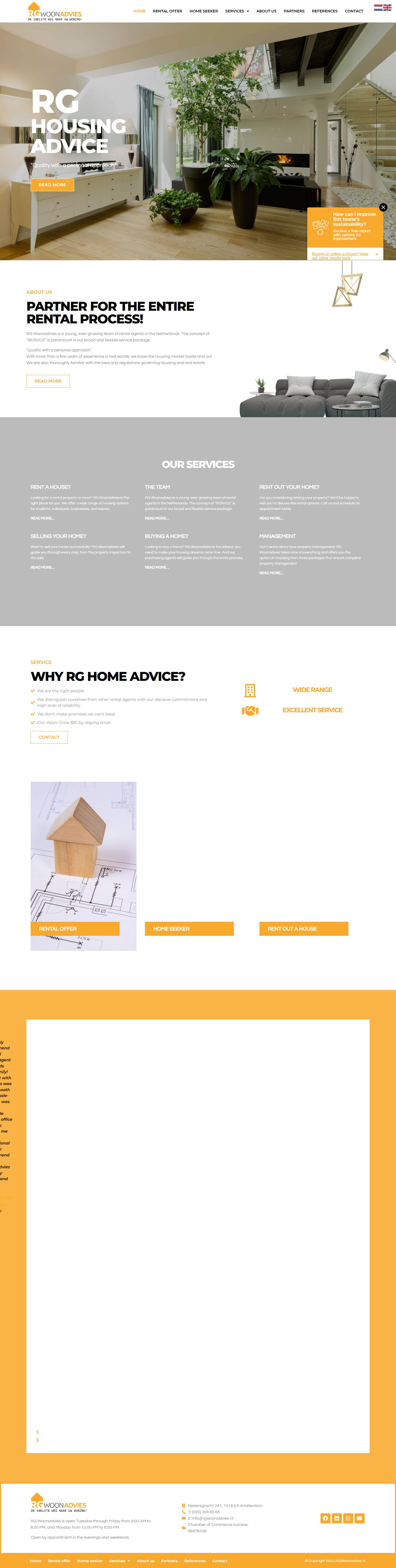 Screenshot van de website van www.rgwoonadvies.nl