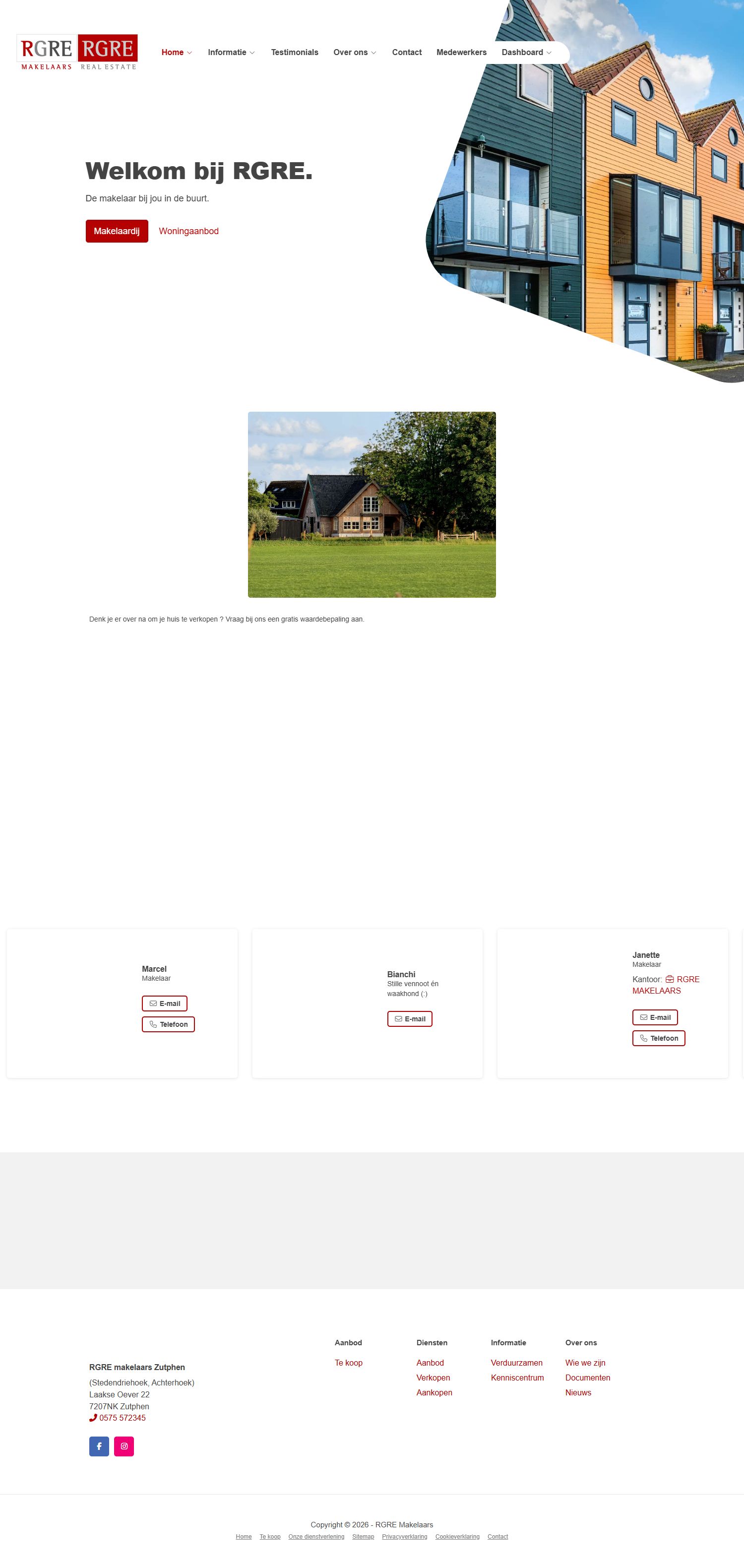 Kantoorfoto RGRE Makelaars van A tot Z