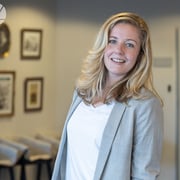 Foto van Rianne Maatman, Secretaresse bij Rodenburg Makelaars