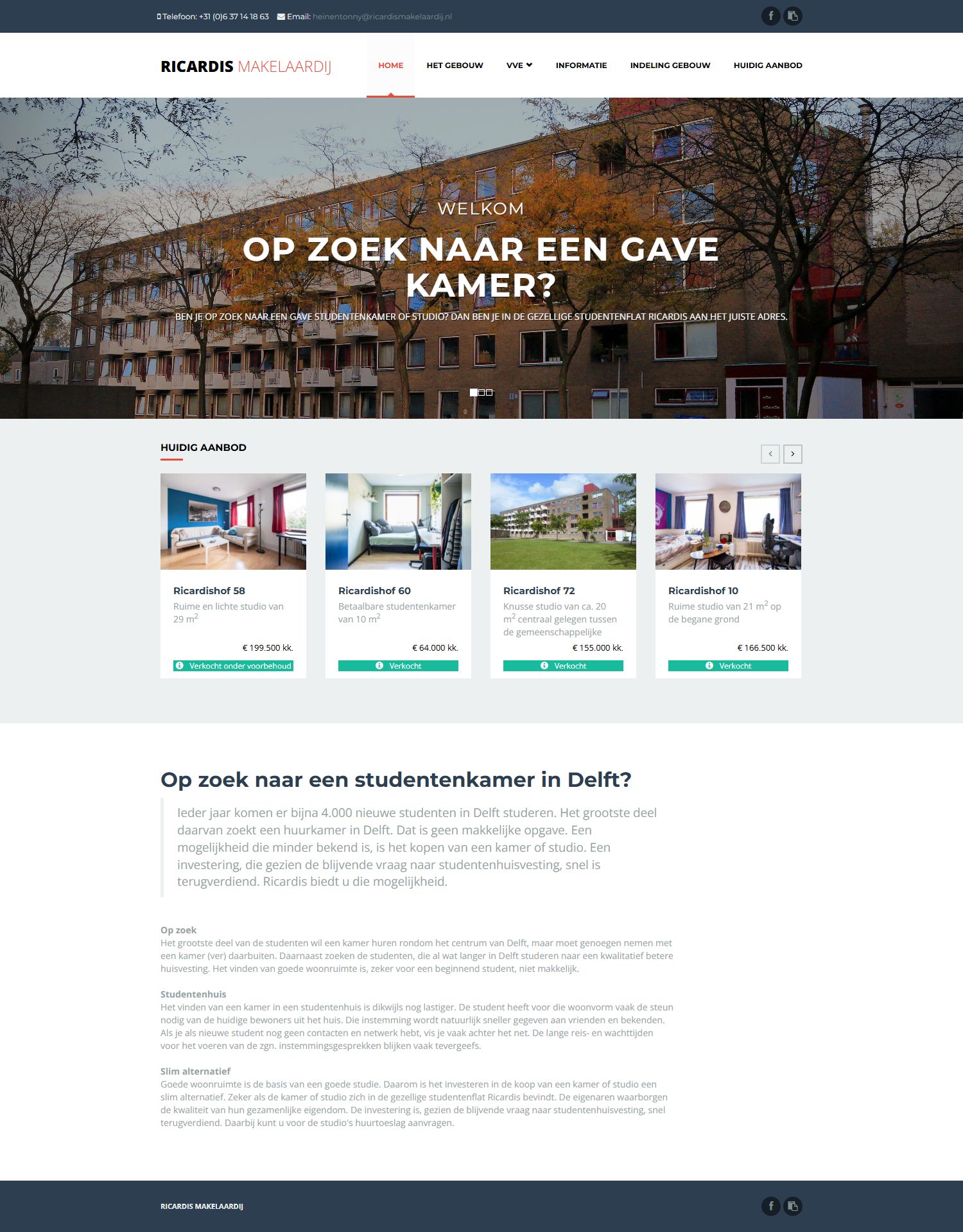 Kantoorfoto Ricardis Makelaardij