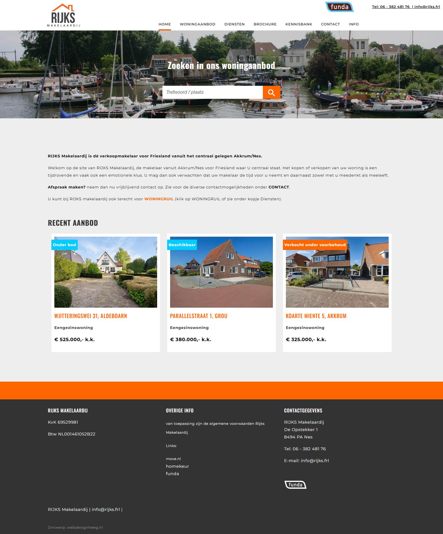 Kantoorfoto RIJKS Makelaardij