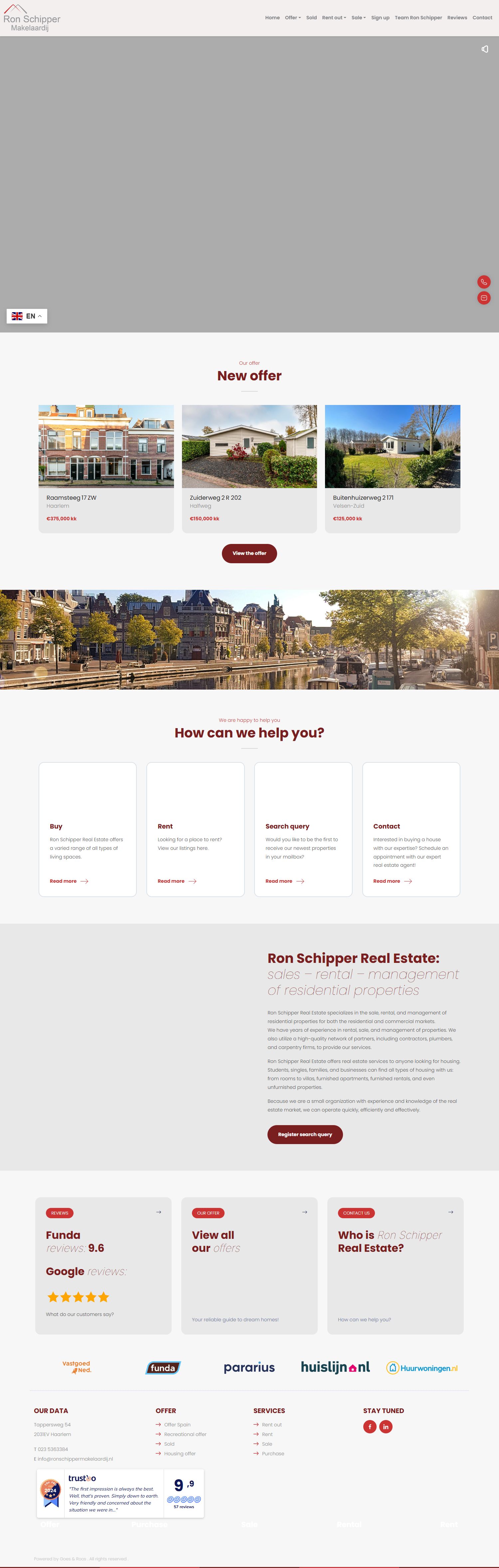 Kantoorfoto Ron Schipper Makelaardij