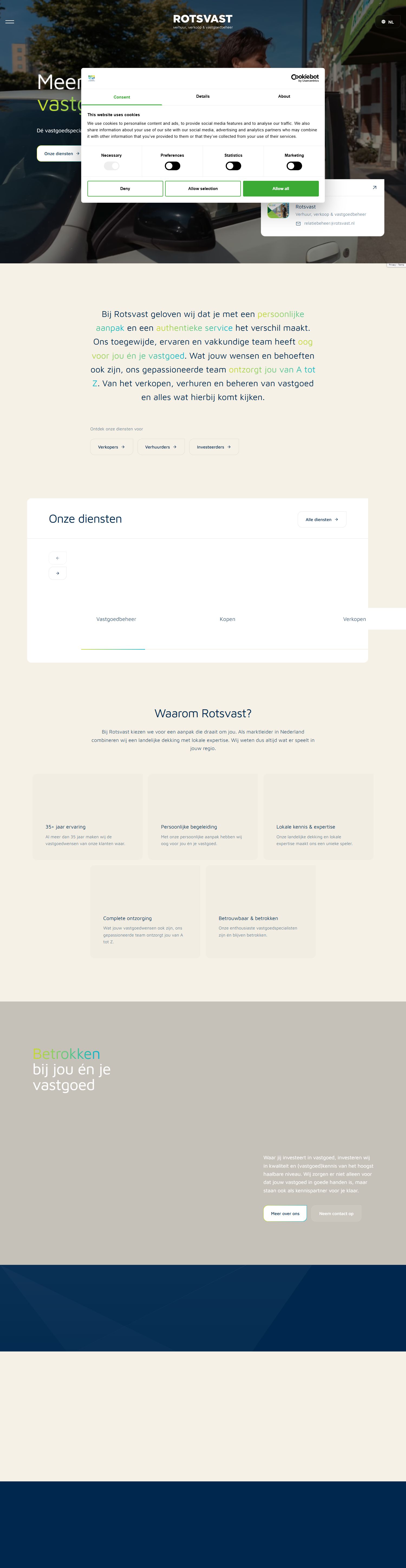 Team foto van Rotsvast Delft & Rotterdam