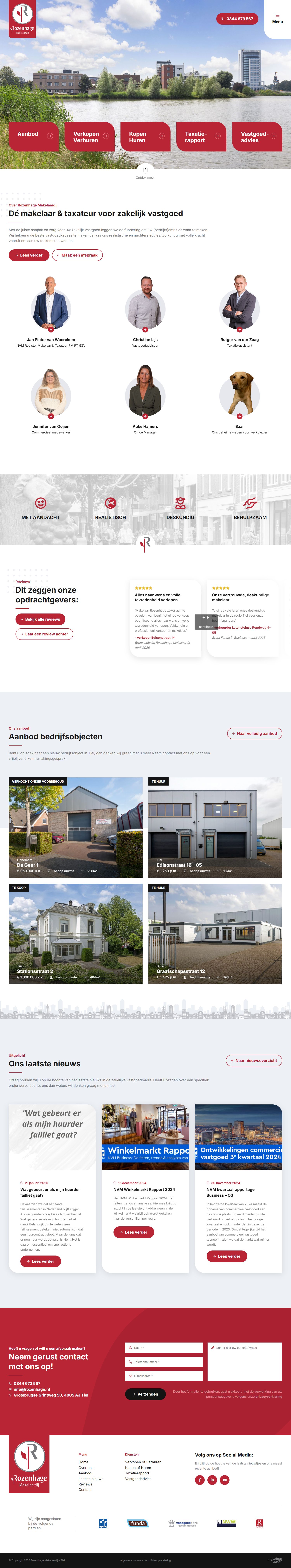 Bürofoto Rozenhage Makelaardij