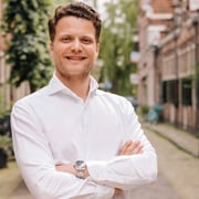 Foto van Ruben Heijmeijer, Afdeling Beheer bij Boonstra Heijmeijer Makelaars en Taxateurs in o.g.