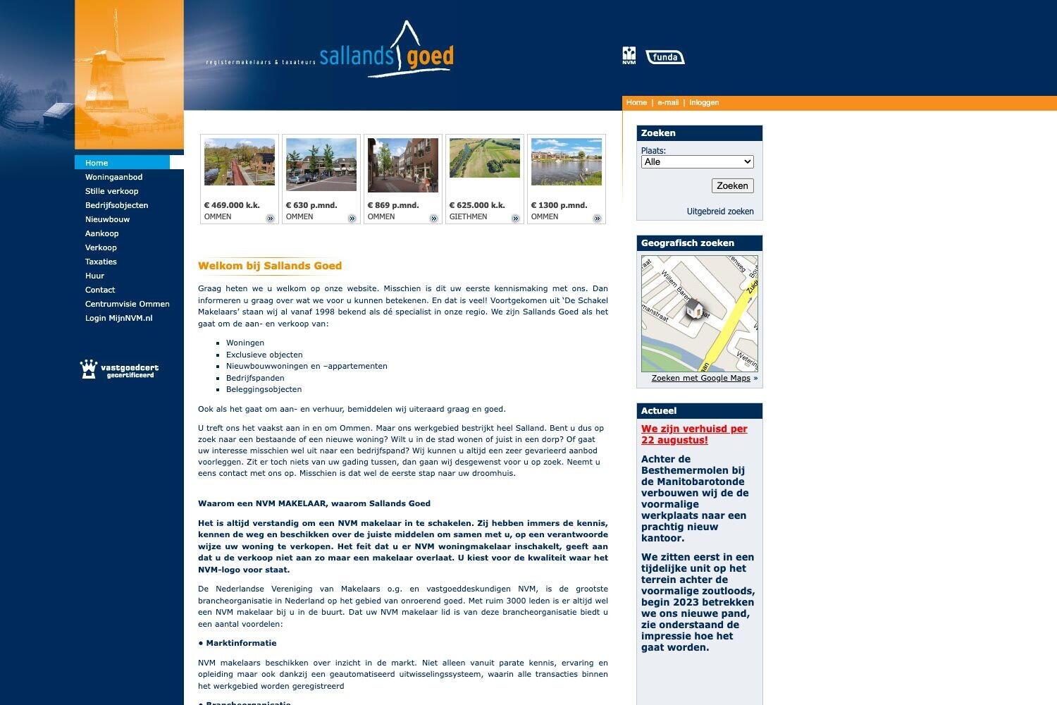 Photo du bureau de Sallands Goed Registermakelaars & Taxateurs