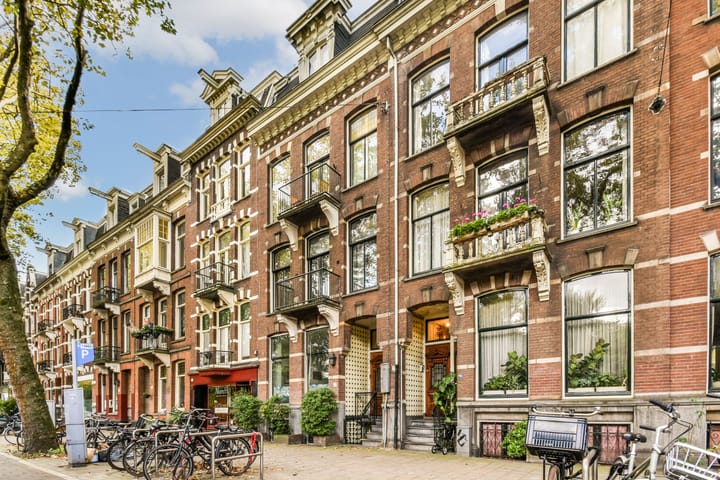 Sarphatipark 72-H in Amsterdam Foto
