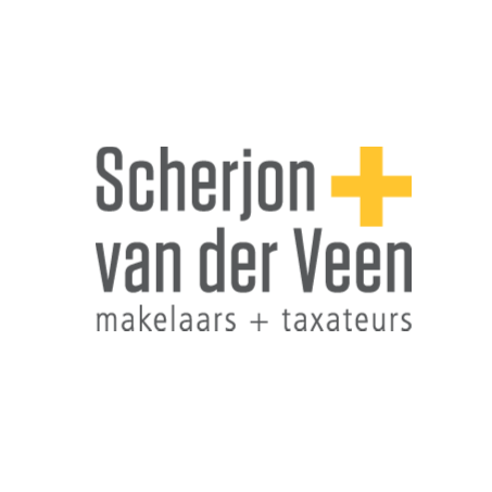 Logo Scherjon + Van der Veen Makelaars