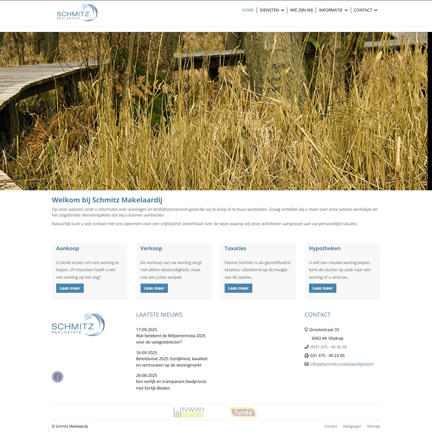 Photo de bureau Schmitz Makelaardij