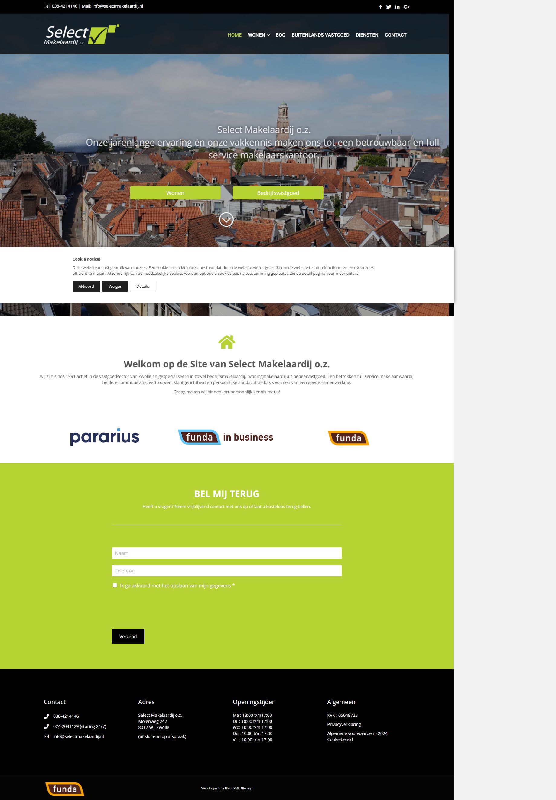 Photo de bureau Select Makelaardij o.z.