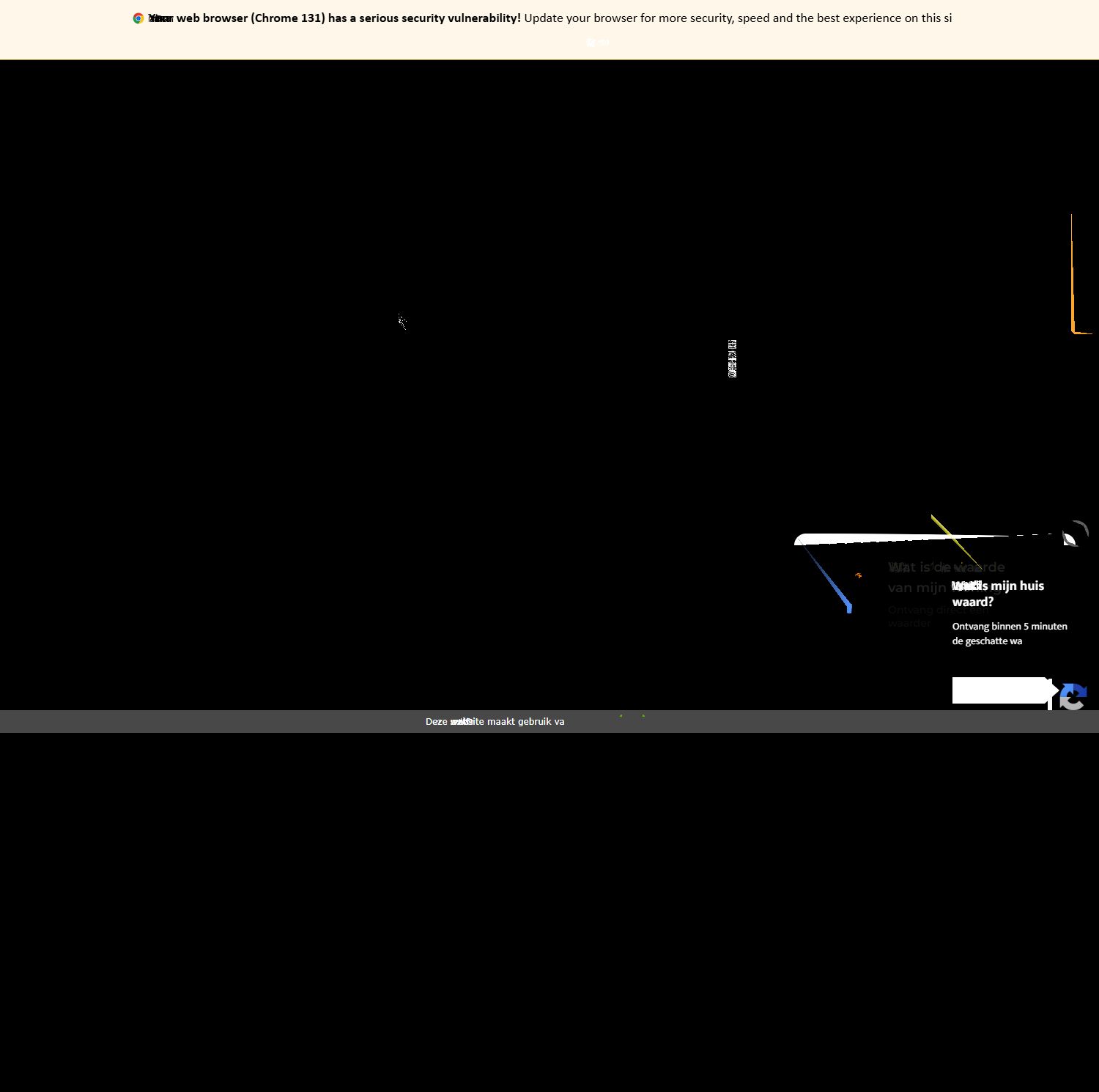 Screenshot of the website of www.semeijnmakelaardij.nl