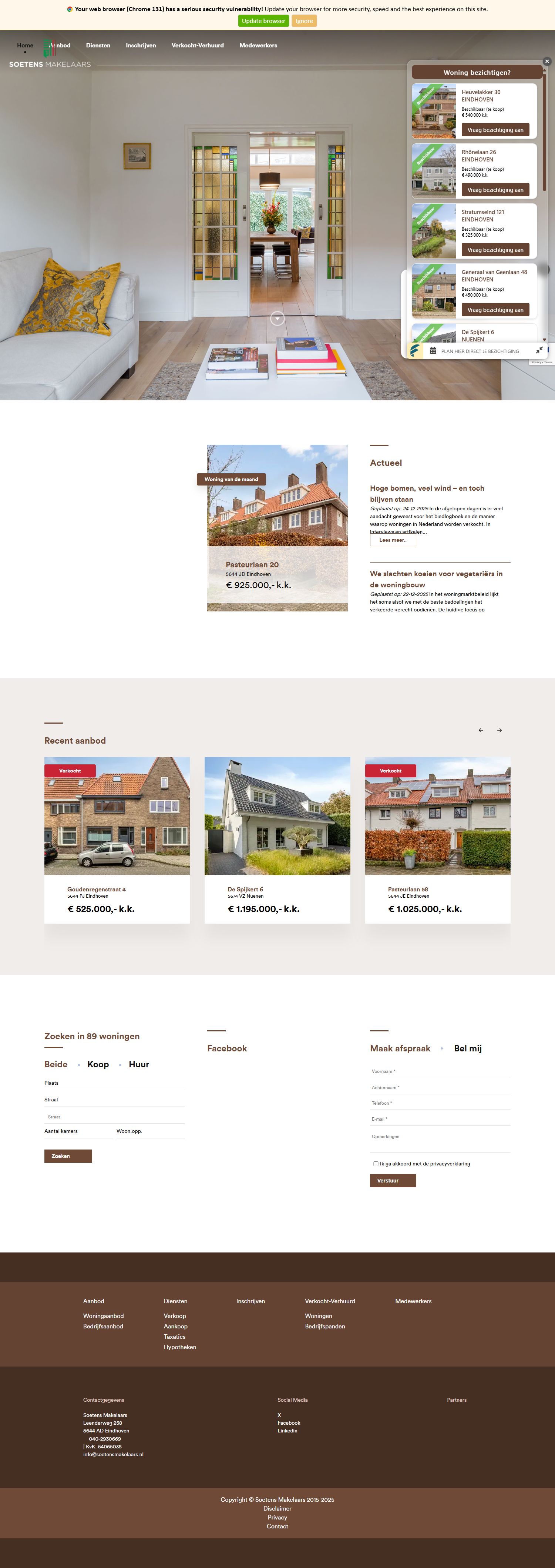 Foto del despacho Soetens Makelaars