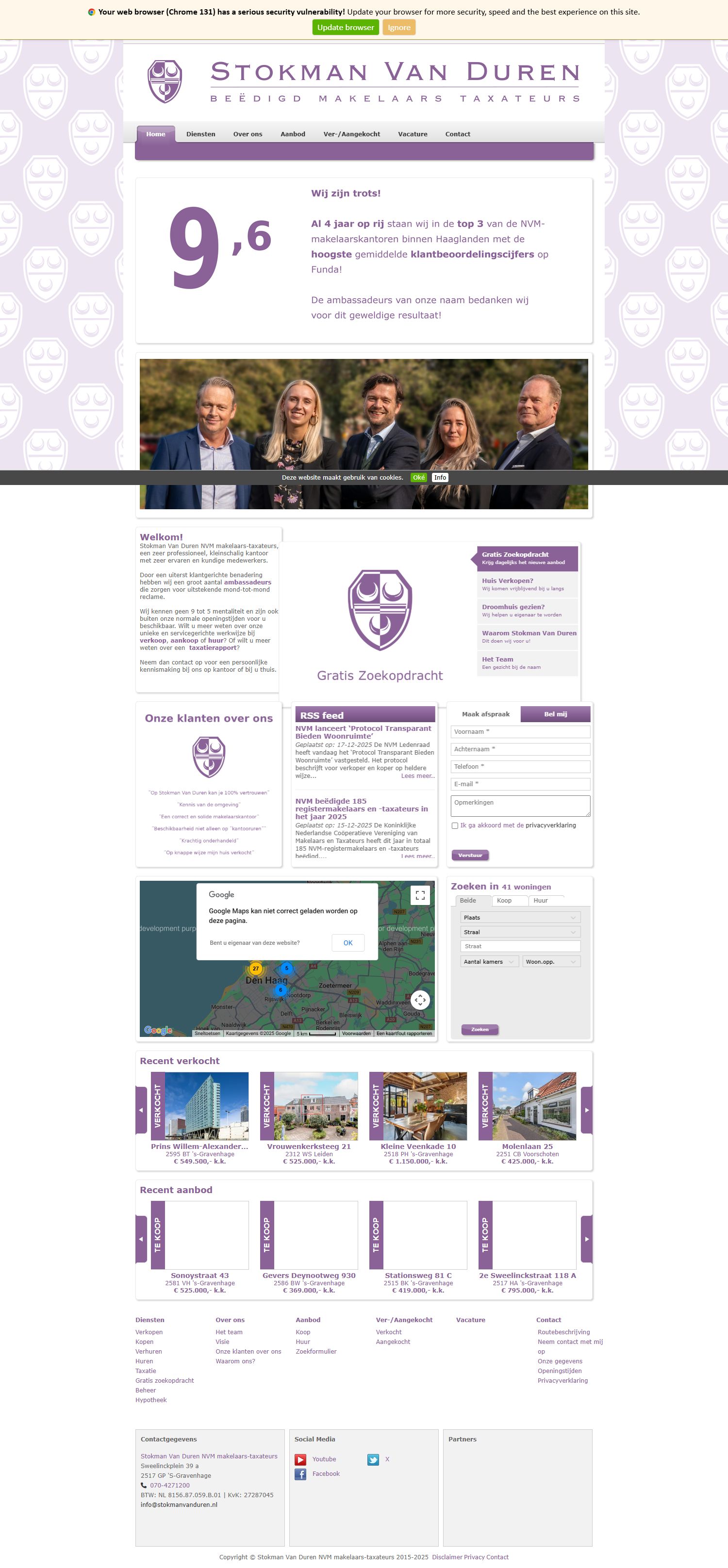 Kantoorfoto Stokman Van Duren NVM makelaars-taxateurs