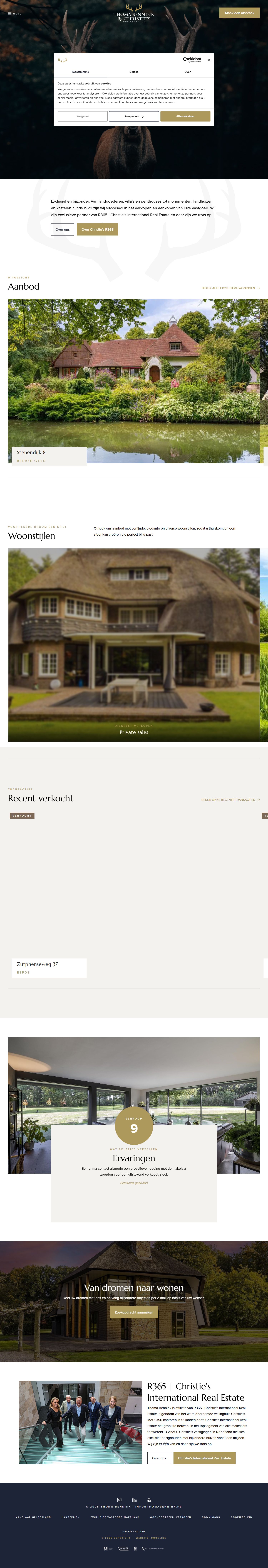 Foto van het kantoor van Thoma Bennink R365 | Christie's Int. Real Estate