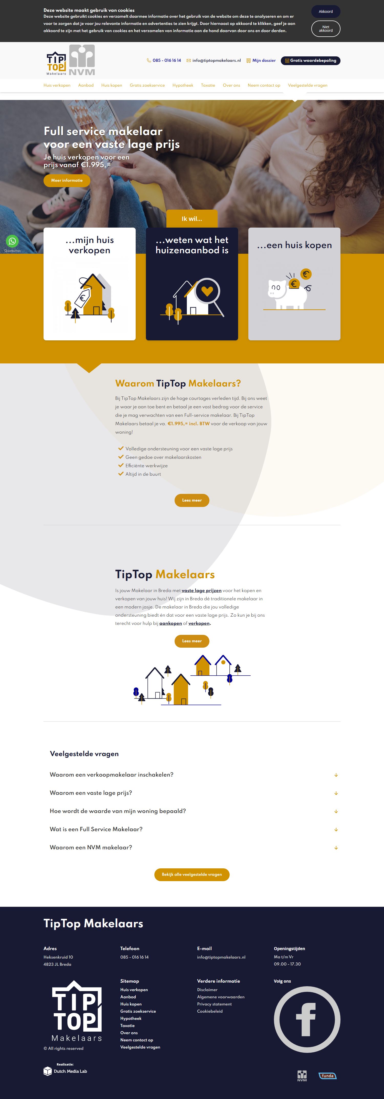 Photo de bureau TipTop Makelaars