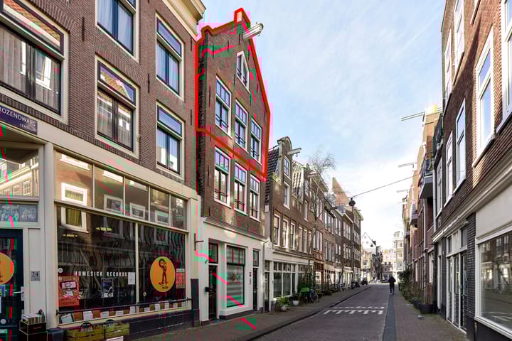 Tweede Rozendwarsstraat 22-2 in Amsterdam foto