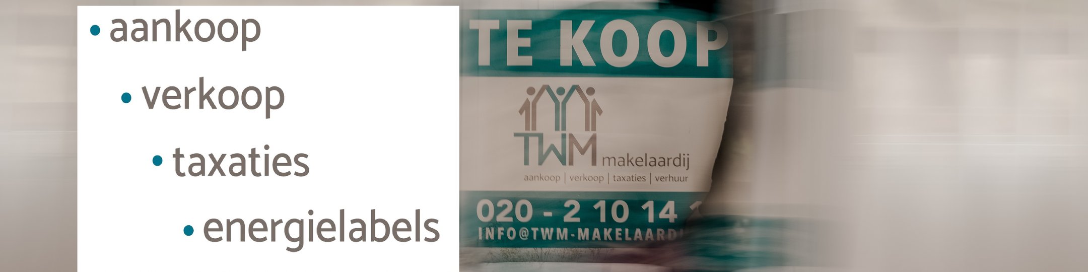 Kantoorfoto TWM Makelaardij Purmerend