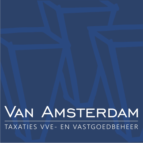 Logo Van Amsterdam Taxaties, VvE- en Vastgoebeheer