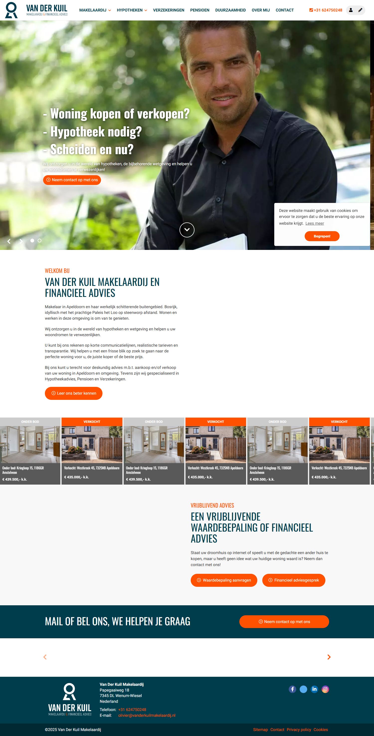 Photo de bureau Van der Kuil Makelaardij & Hypotheken