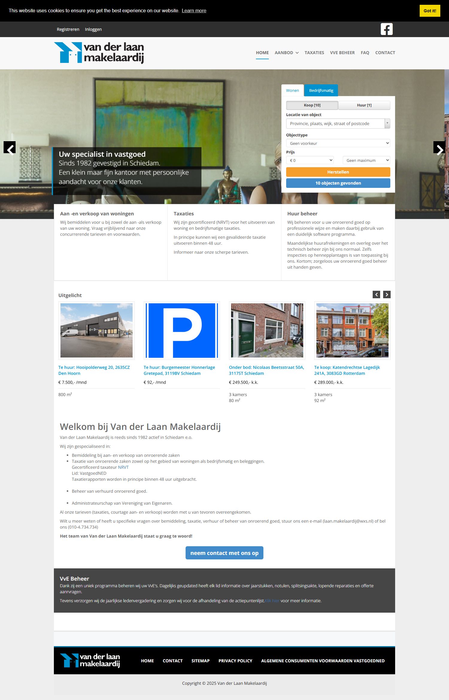 Photo de bureau Van der Laan Makelaardij