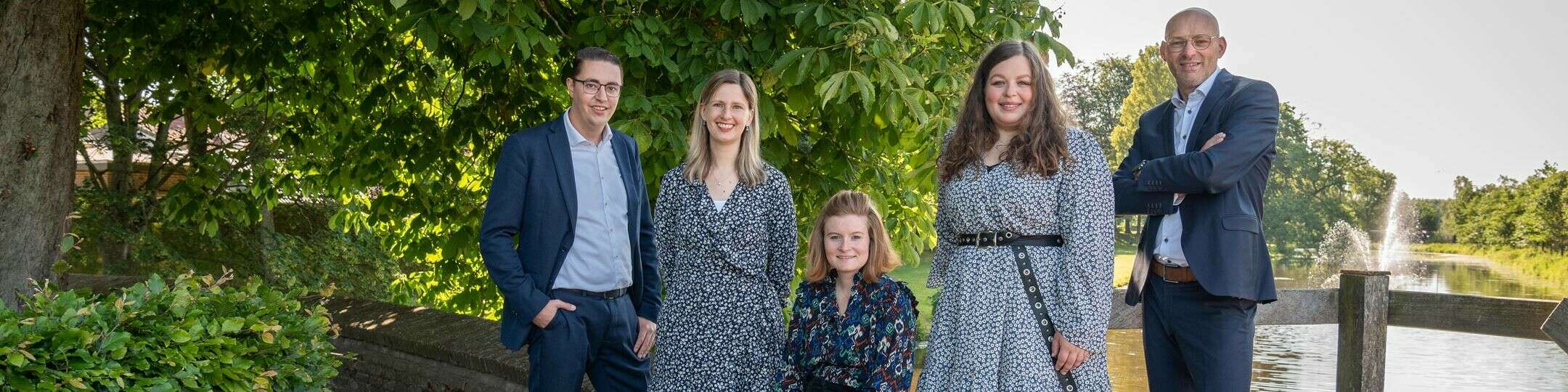 Team foto van Van Der Linde Makelaardij Elburg