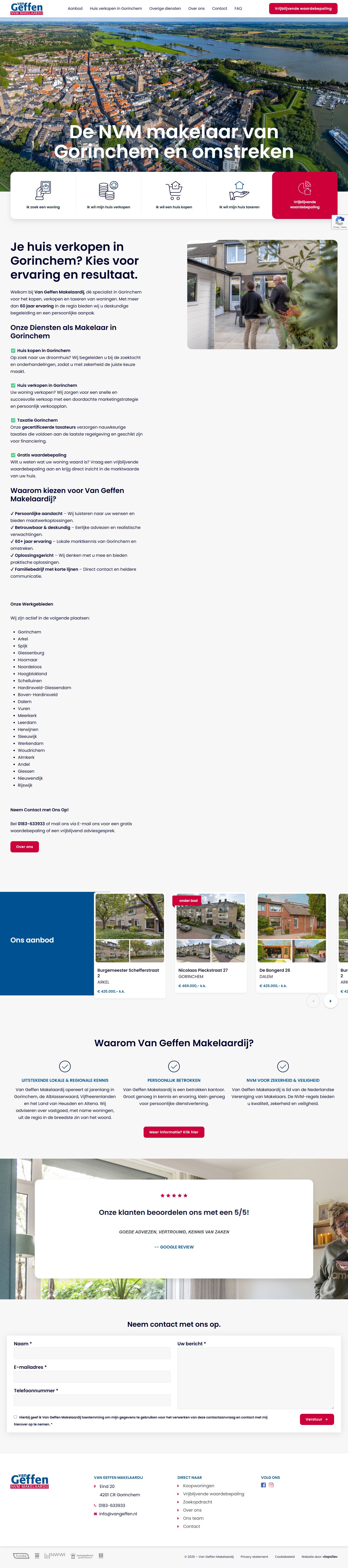 Photo de bureau van Geffen Makelaardij