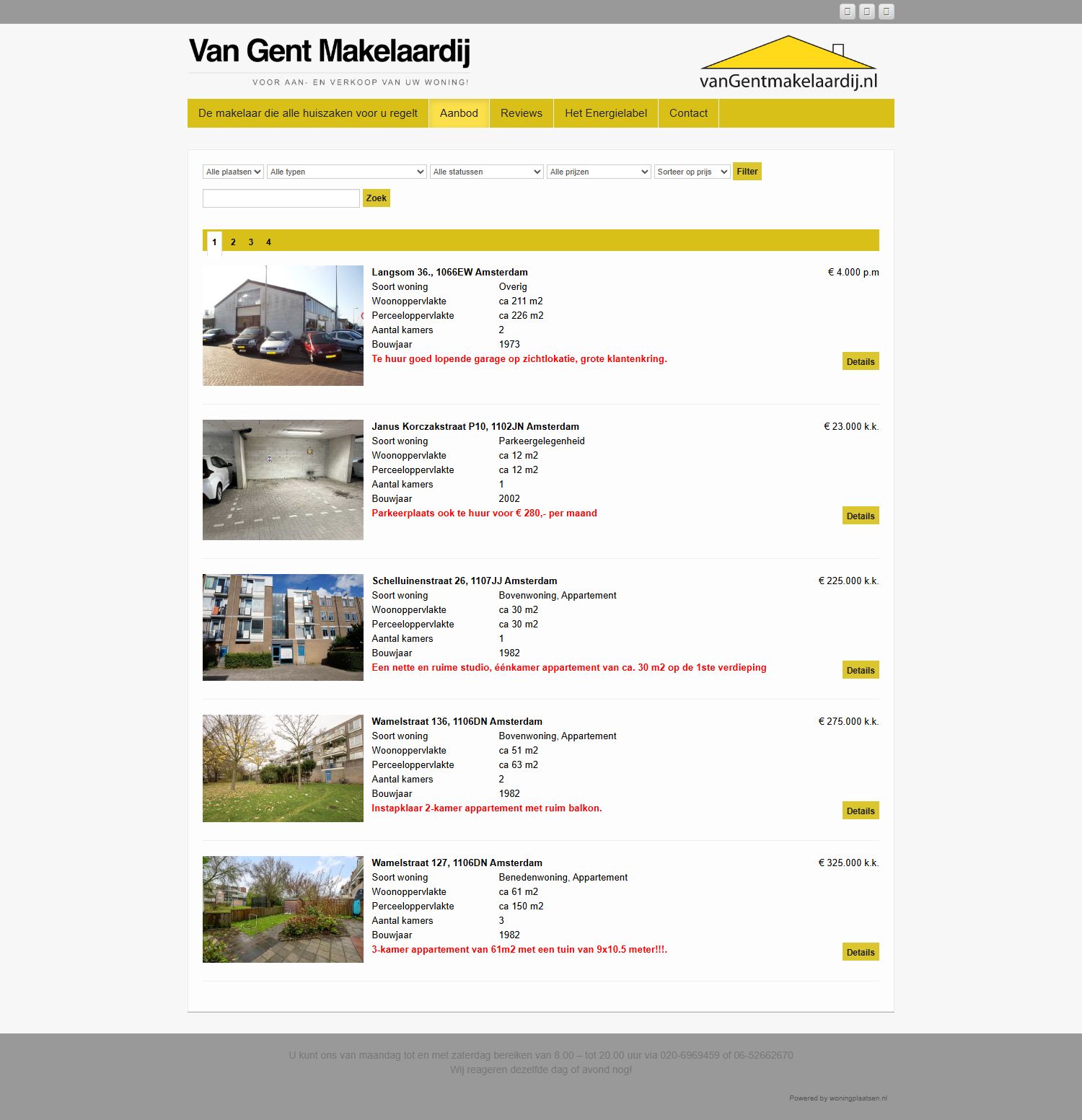 Foto del despacho Van Gent Makelaardij