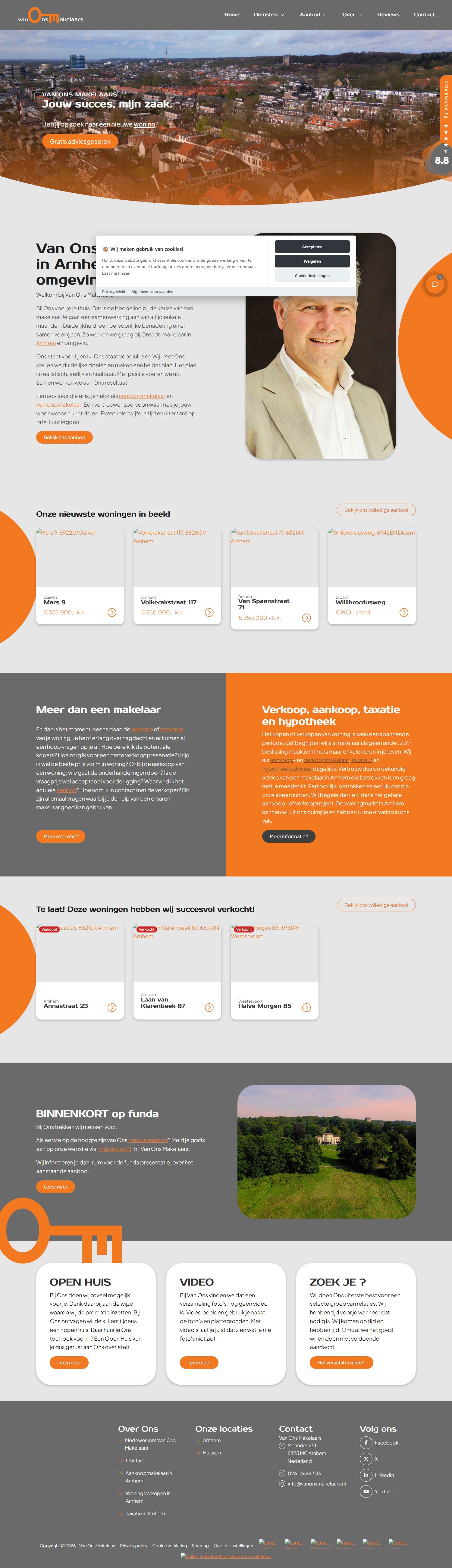 Kantoorfoto Van Ons Makelaars