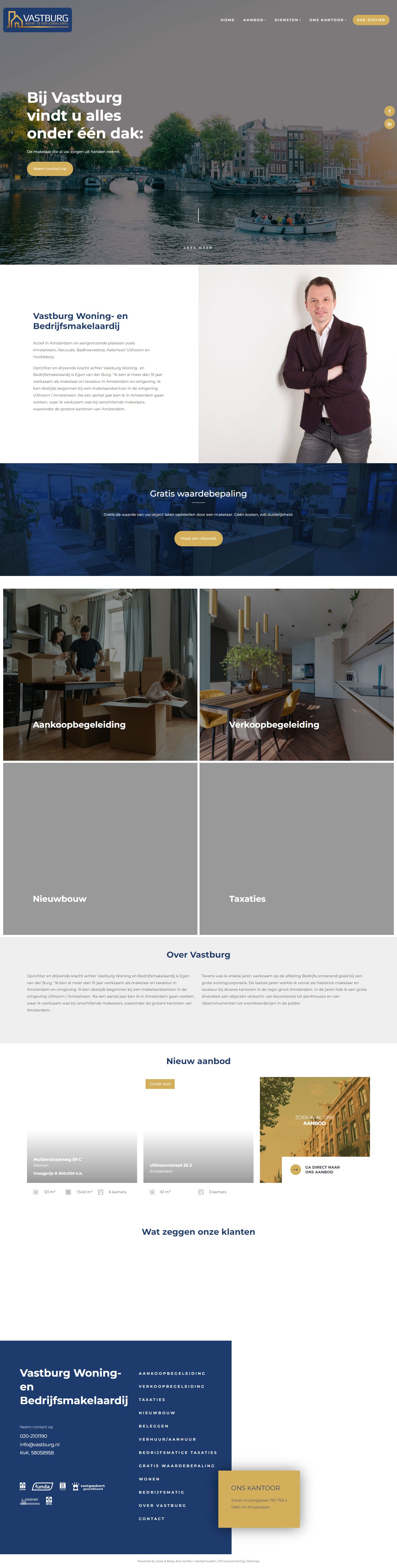 Kantoorfoto Vastburg Woning- en Bedrijfsmakelaardij