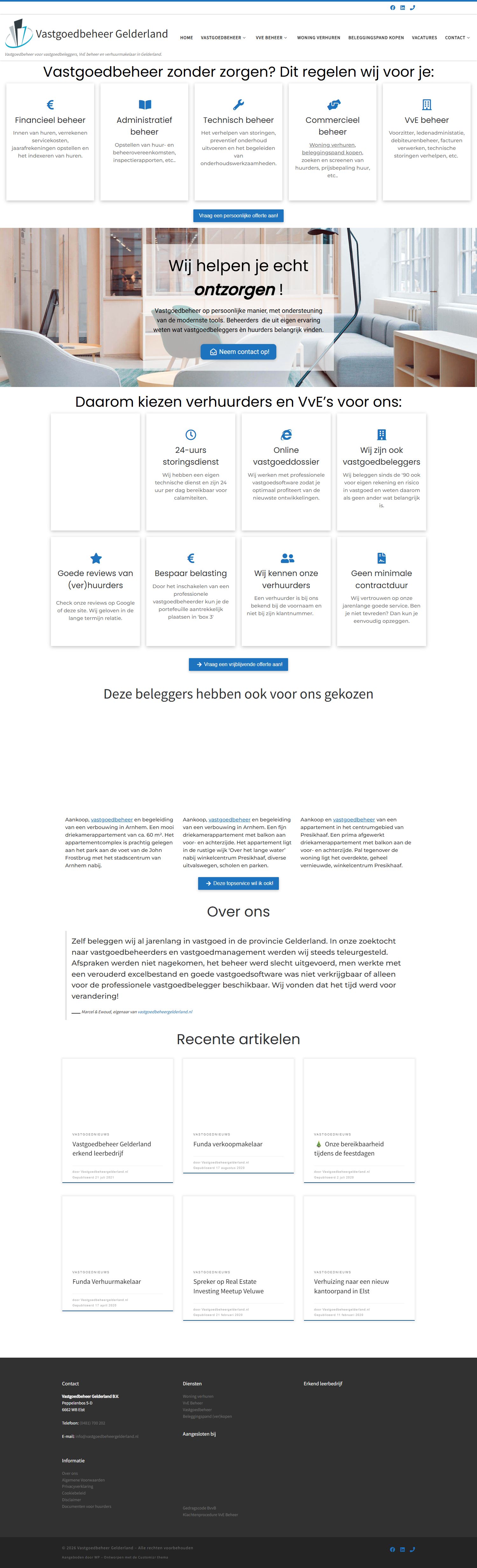 Kantoorfoto Vastgoedbeheer Gelderland