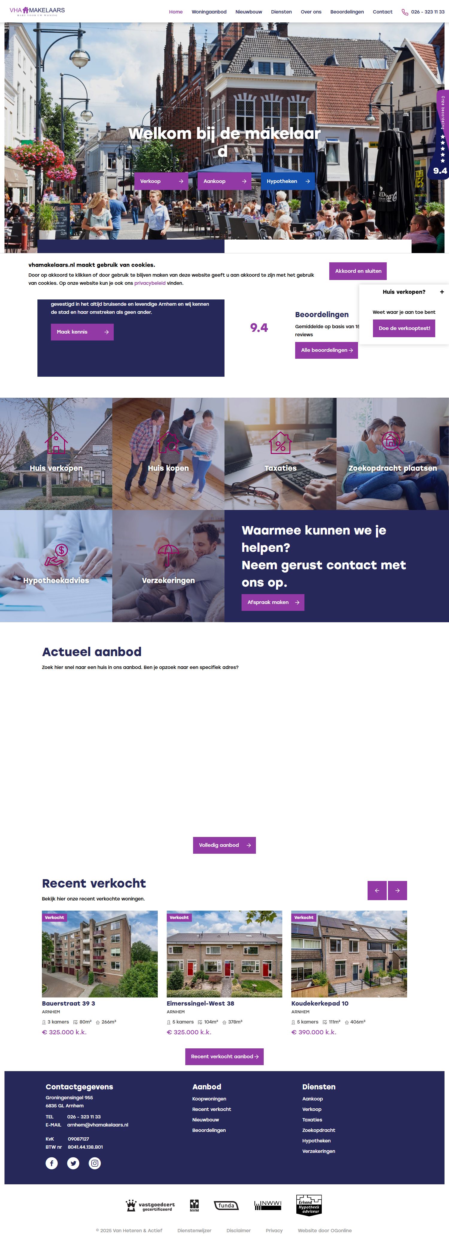 Kantoor foto van VHA Makelaars