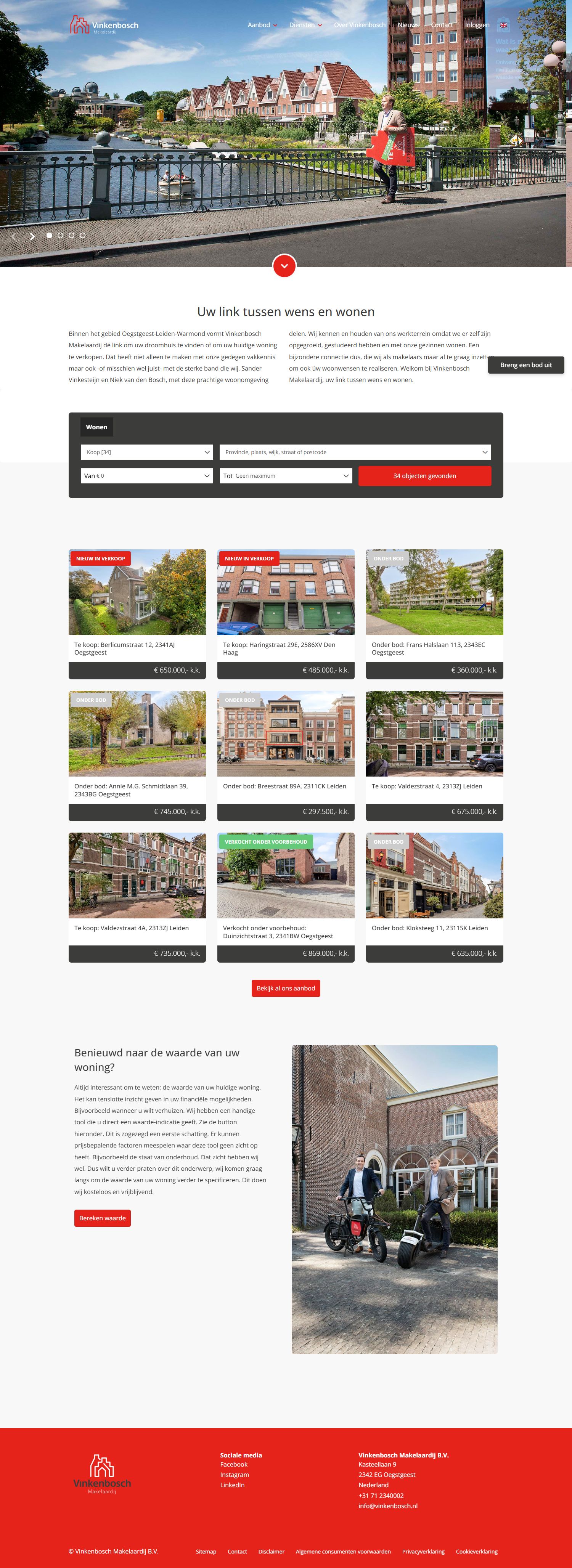 Kantoorfoto Vinkenbosch Makelaardij