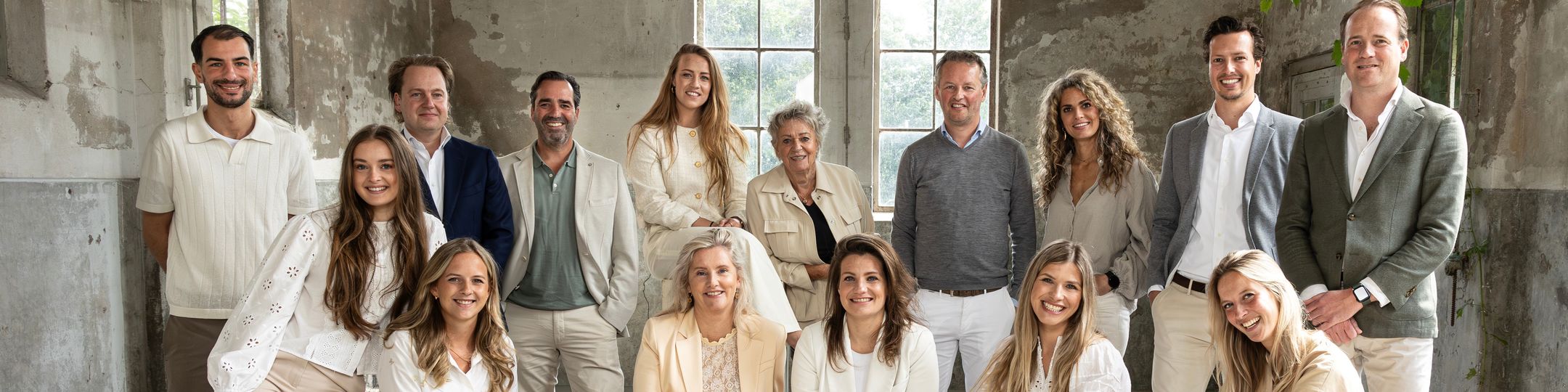 Team foto van Visch & van Zeggelaar
