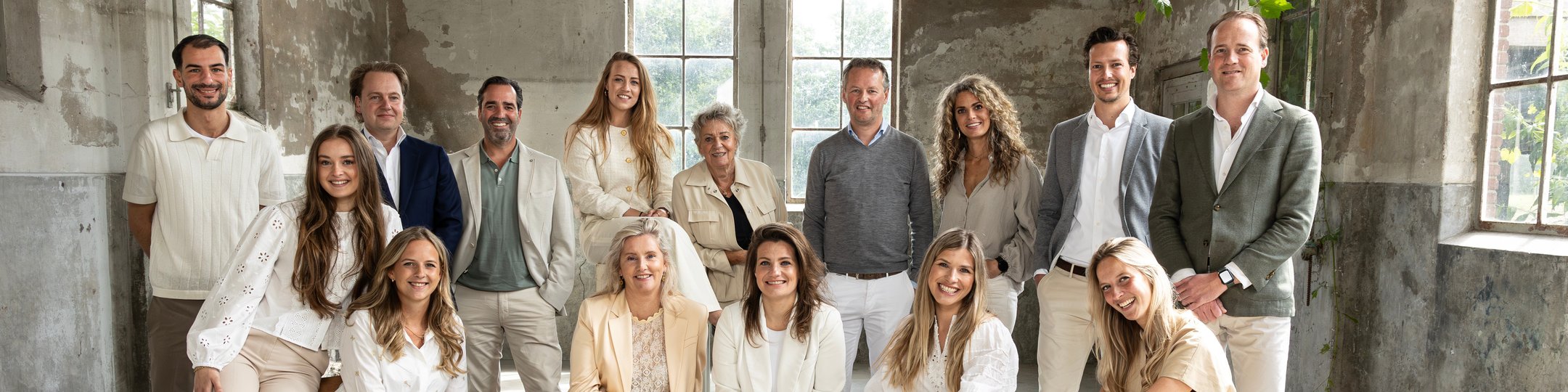 Team foto van Visch & van Zeggelaar