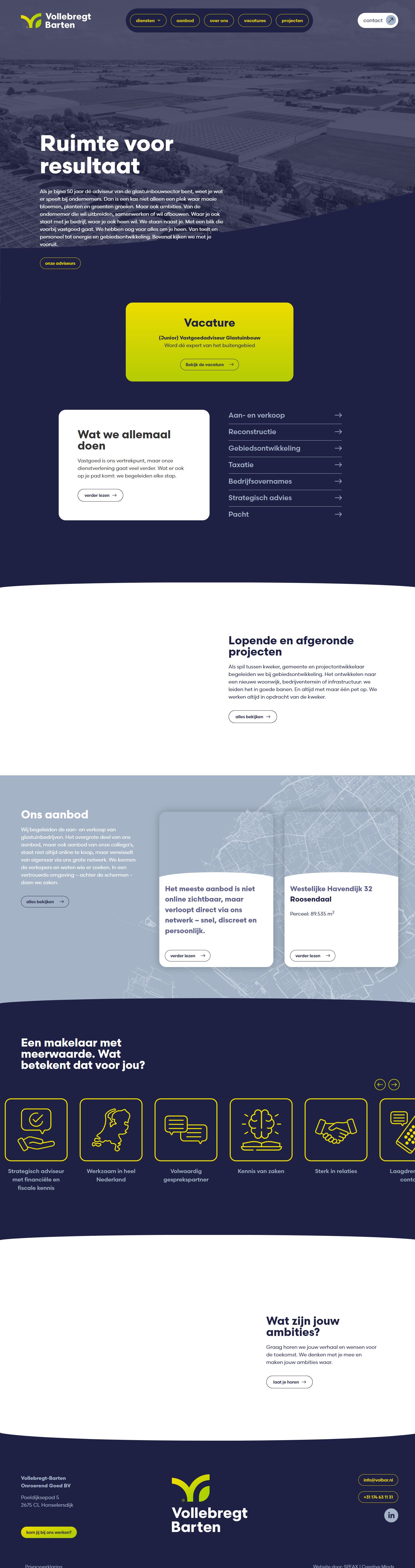 Photo de bureau Vollebregt-Barten Wonen