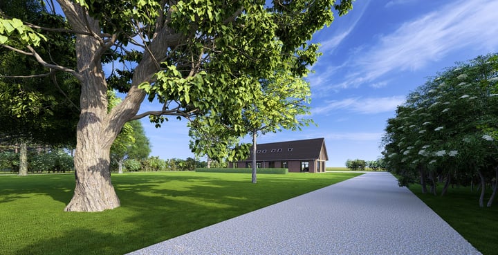 Weg door de Plas 14A in Brummen