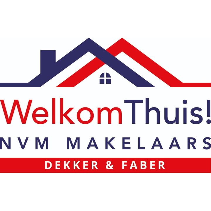 Logo Welkom Thuis! NVM makelaars - Dekker & Faber