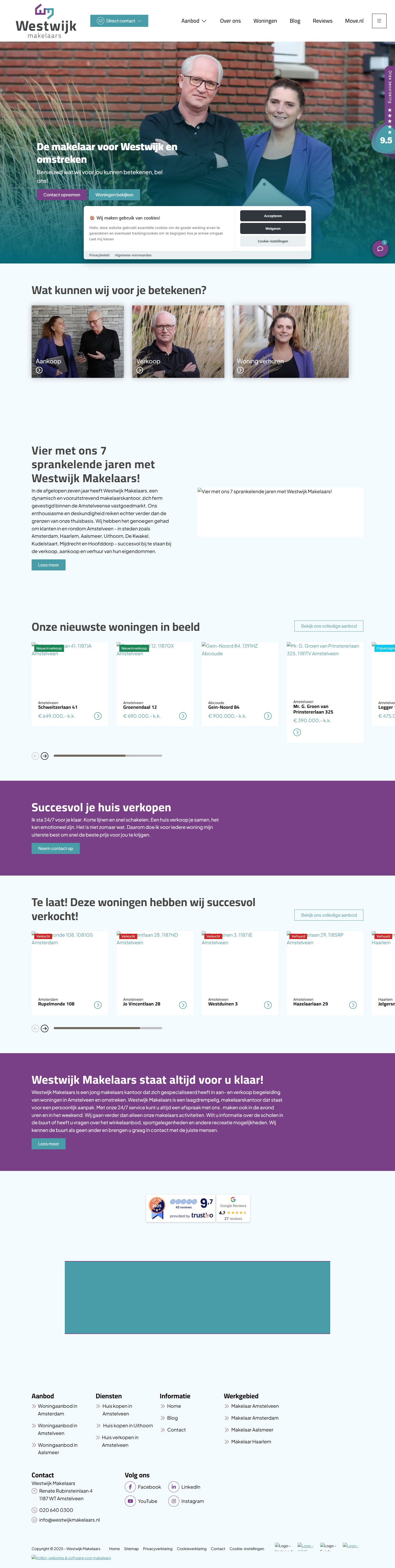 Bürofoto Westwijk Makelaars