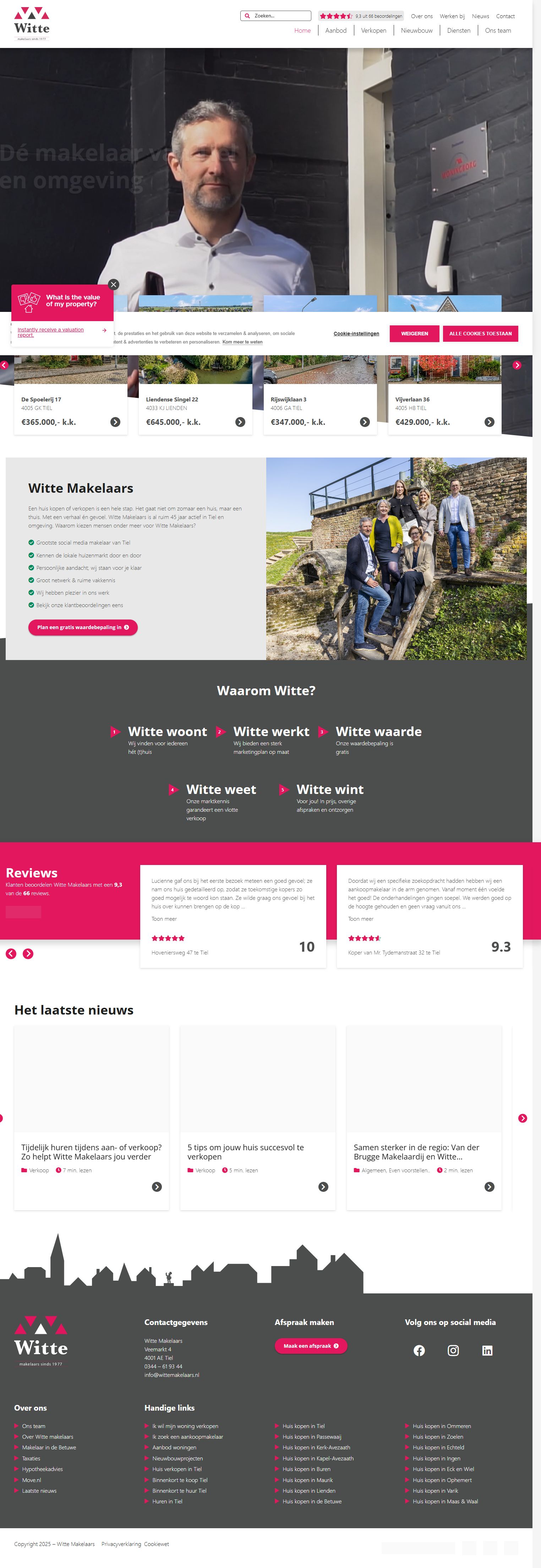 Kantoor foto van Witte Makelaars